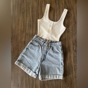 Vintage 1981 Guess Jean Shorts